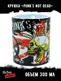 Кружка Punk's Not Dead MG291