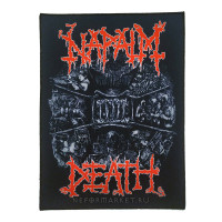 Нашивка большая Napalm Death НБД025