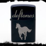 Зажигалка чёрная Deftones NFZB018
