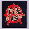 Термонашивка Punks not dead TNV566