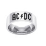 Кольцо из нержавеющей стали AC/DC 8 мм KSS549