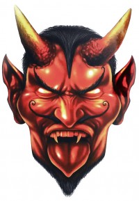 Временная татуировка Дьявол tat112