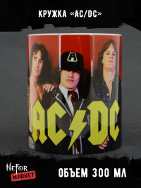 Кружка керамическая AC/DC MG625