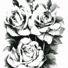 Временная татуировка Розы 34746