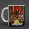 Кружка керамическая Accept MG651