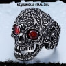 Кольцо из нержавеющей стали Красная Тишина KSS296