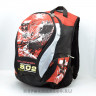 Рюкзак чёрно-бело-красный BM-956-1