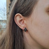 Серьга из нержавеющей стали Череповая Масть (1 шт) HPN860