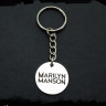 Брелок из медицинской стали Marilyn Manson NFB012