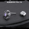 Серьга из нержавеющей стали Лепестки Лилит (1 шт) HPN891