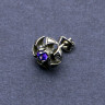 Серьга из нержавеющей стали Лепестки Лилит (1 шт) HPN891