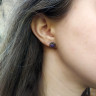 Серьга из нержавеющей стали Лепестки Лилит (1 шт) HPN891