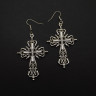 Серьги Готический Узор СА100