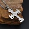 Кулон Крест с лилиями TS179