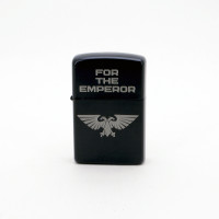 Зажигалка чёрная For The Emperor (Аквила) NFZB024