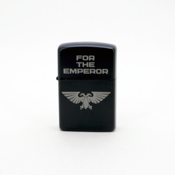 Зажигалка чёрная For The Emperor (Аквила) NFZB024