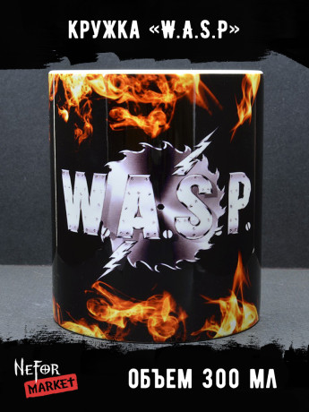 Кружка керамическая WASP. MG176 Кружка керамическая WASP. MG176