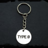 Брелок из медицинской стали Type O Negative NFB015