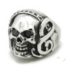 Кольцо из нержавеющей стали Череп с гитарой KSS368 Кольцо из нержавеющей стали Череп с гитарой KSS368