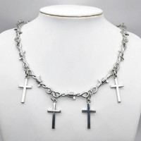 Ожерелье "Кресты" КА228