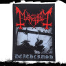 Нашивка большая Mayhem НБД035