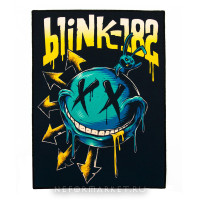 Нашивка большая Blink-182 НБД106
