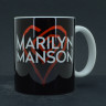 Кружка керамическая Marilyn Manson MG749