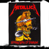 Нашивка большая Metallica НБД070