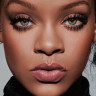 Линзы сине-зелёные "Rihanna" A161