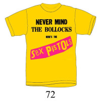Футболка Sex Pistols(жёлтая) SME072