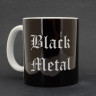 Кружка керамическая Black Metal MG636