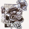 Временная татуировка Пантера 34460