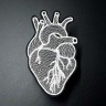 Термонашивка Сердце TNV098