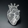 Термонашивка Сердце TNV098