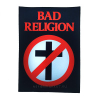 Нашивка большая Bad Religion НБД042