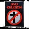 Нашивка большая Bad Religion НБД042