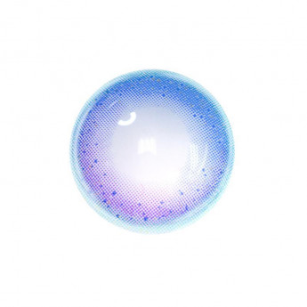 Линзы голубые "Neon blue" A166