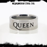 Кольцо из нержавеющей стали Queen 8 мм KSS718