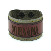 Браслет кожаный Nirvana NRG040a