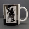 Кружка керамическая True black coffee MG577