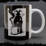 Кружка керамическая True black coffee MG577