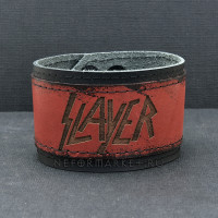 Браслет кожаный Slayer NRG043