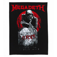Нашивка большая Megadeth НБД082