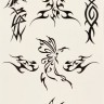Временная татуировка Орнамент Бабочки. 33674