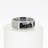 Кольцо из нержавеющей стали Death Metal 8 мм KSS724