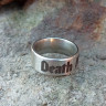 Кольцо из нержавеющей стали Death Metal 8 мм KSS724