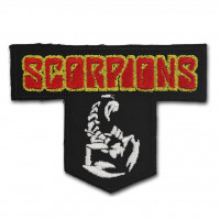 Нашивка Scorpions. НШВ514