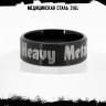 Кольцо из нержавеющей стали Heavy Metal 8 мм KSS725b