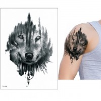 Временная татуировка Волк. tat250