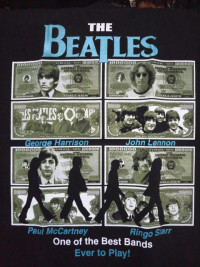Футболка The Beatles. FTH-125